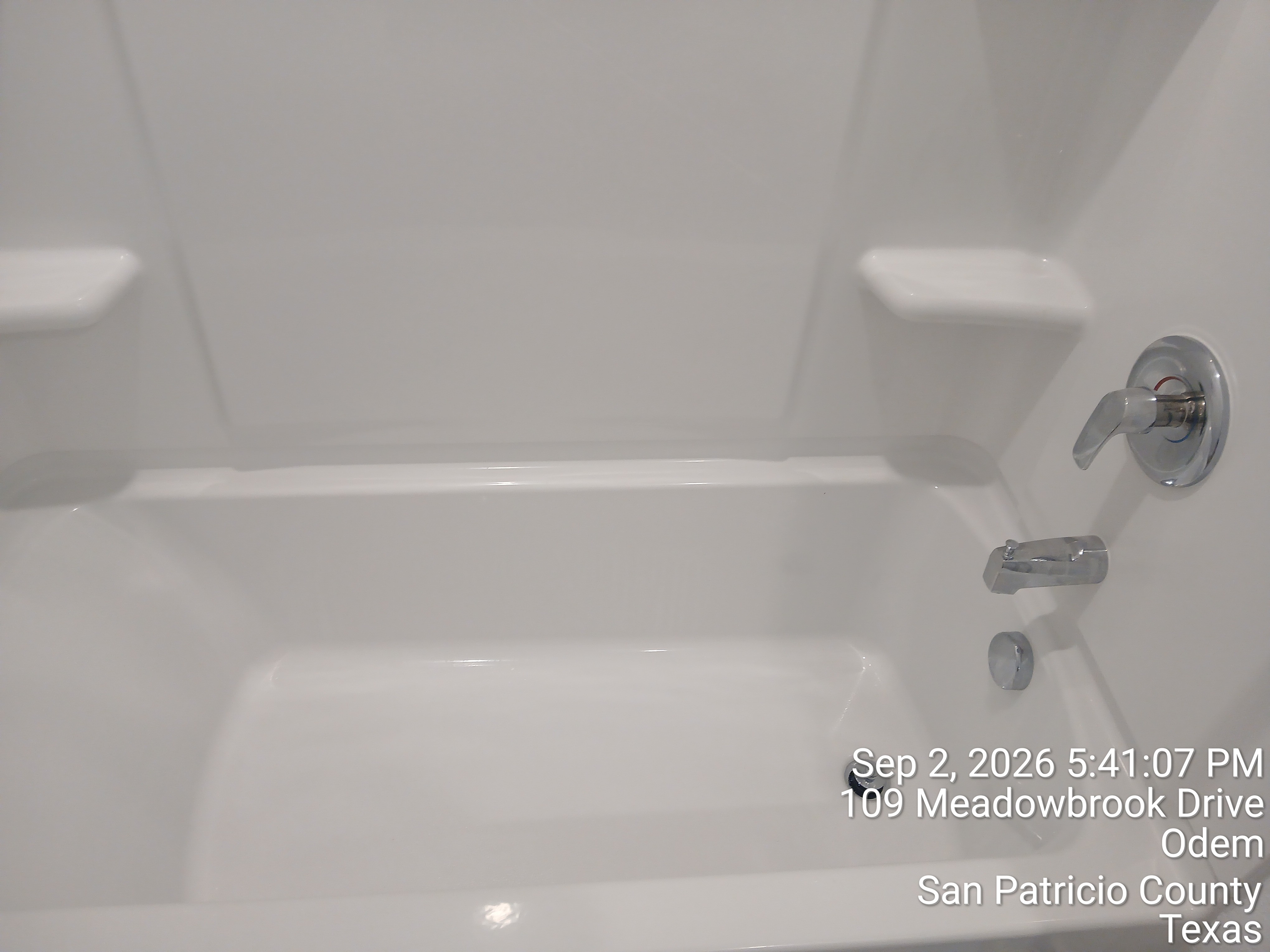 Tub and surround